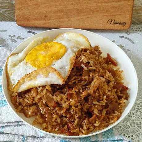 Nasi Goreng Bakso Sosis