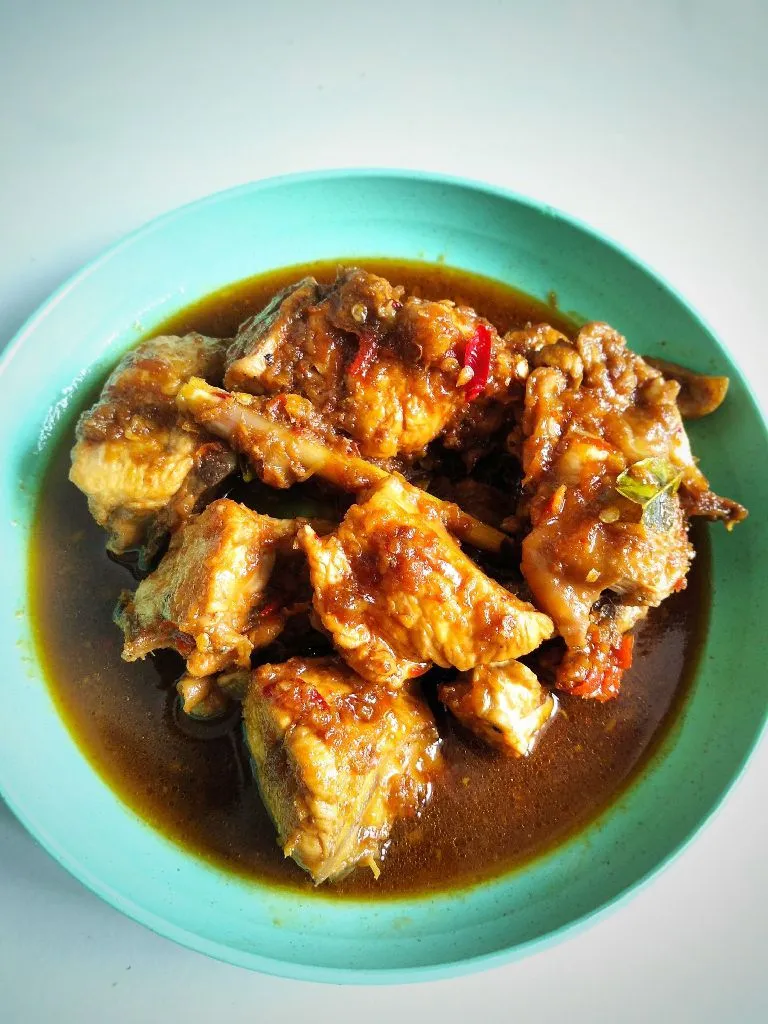 Ayam Kecap Pedas Bumbu Jangkep