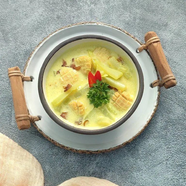 Resep Sayur Labu Siam Sosis Kuah Santan Sederhana Rumahan Di Yummy App