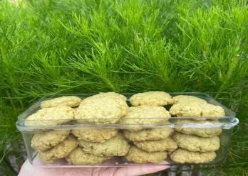 Cookies Matcha Kaya Serat #JagoMasakMinggu11