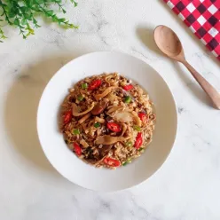 Nasi Goreng Jamur Tiram