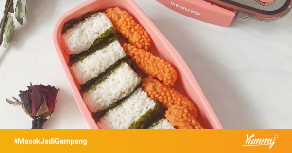 Resep Bento Roll Nugget Sederhana Rumahan di Yummy App