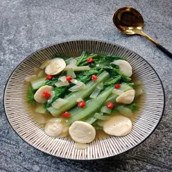 Cah Samhong (Sawi Pahit)