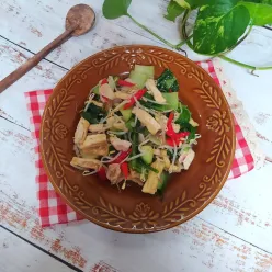 Tumis Pokcoy Tauge Tahu