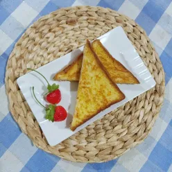 Roti Tawar Panggang Selai Kacang