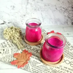 Puding Susu Buah Naga