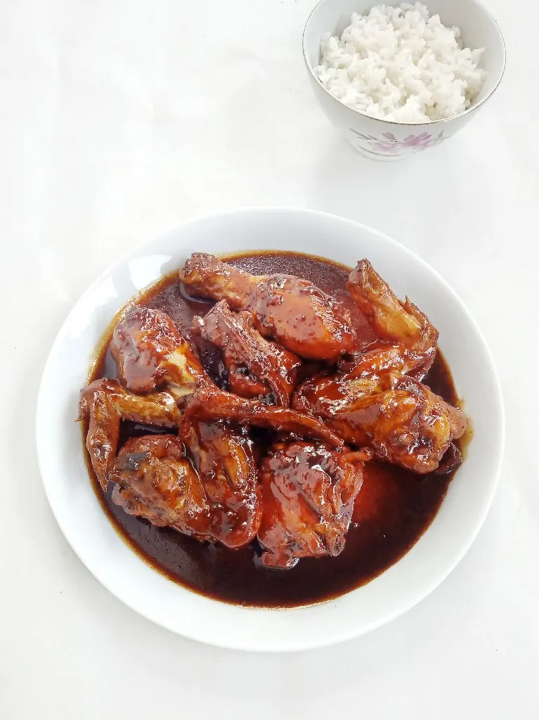 Ayam Kecap Saus Inggris