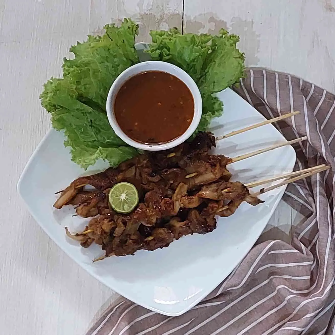 Sate Jamur Tiram