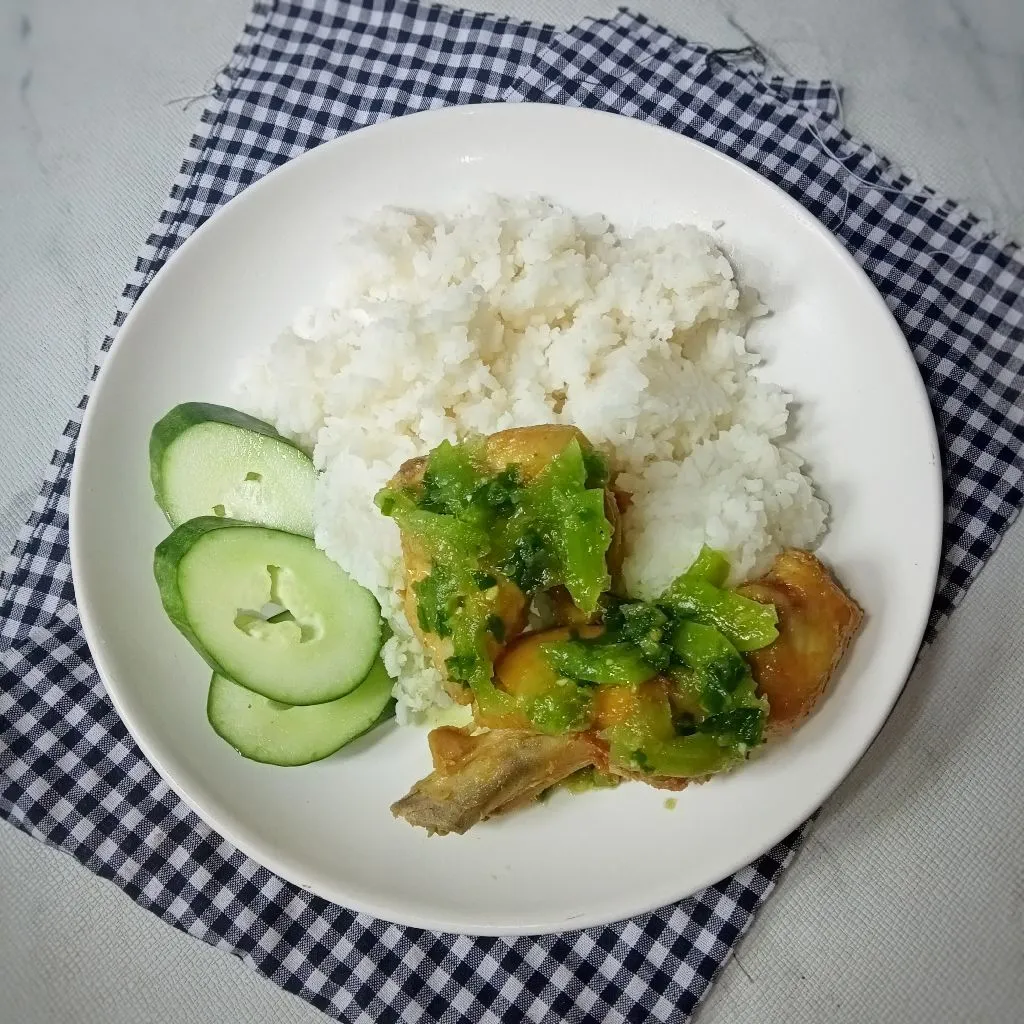 Ayam Penyet Cabe Ijo