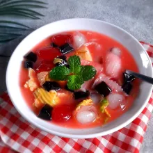Jangan lupa diaduk dulu biar makin yummy.