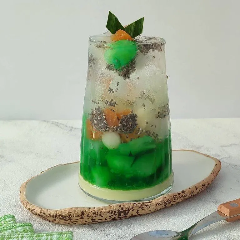 Es Rambutan Pandan Susu