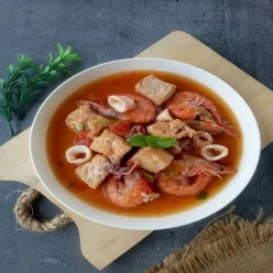 Seafood Tahu Teriyaki