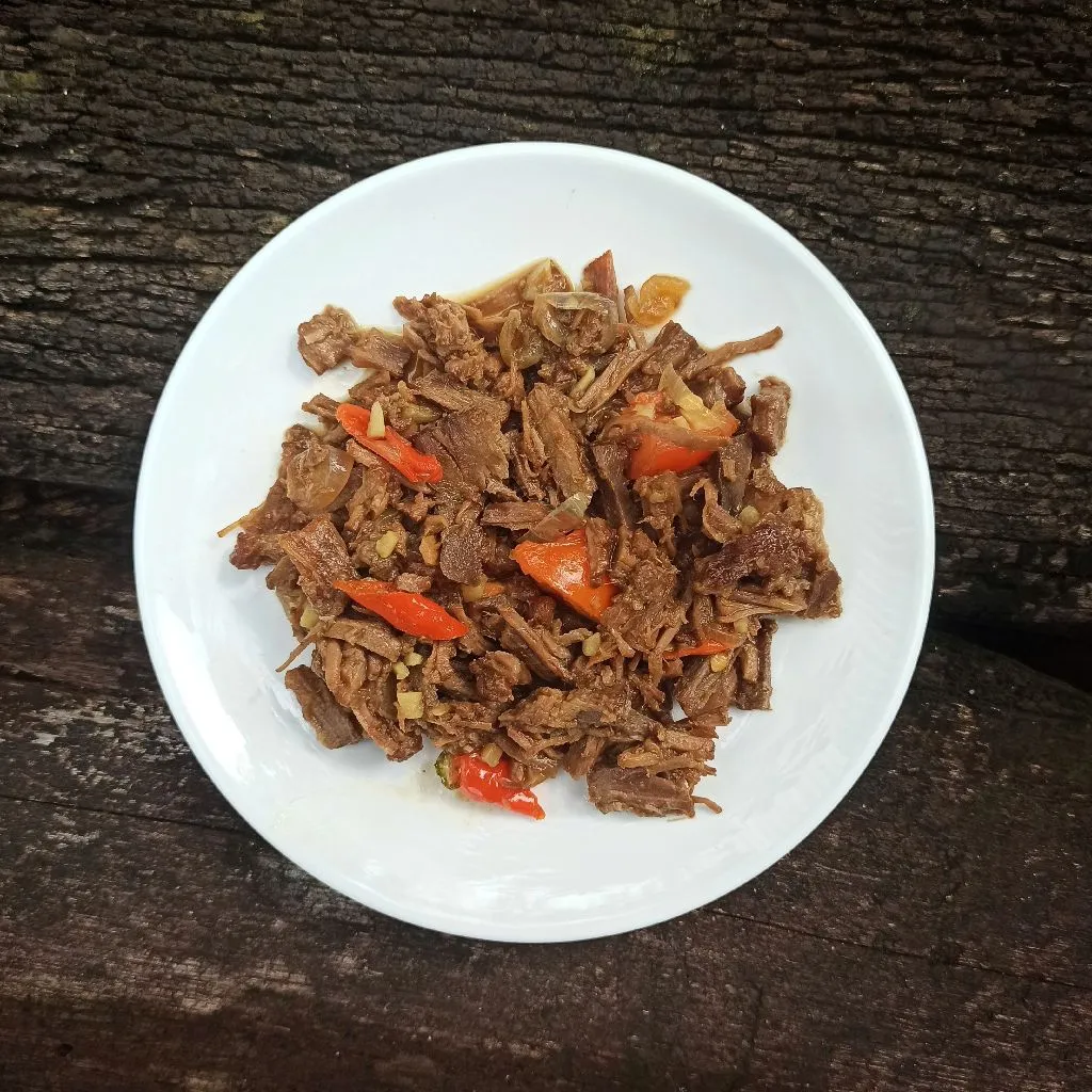 Tumis Suwir Daging Kecap