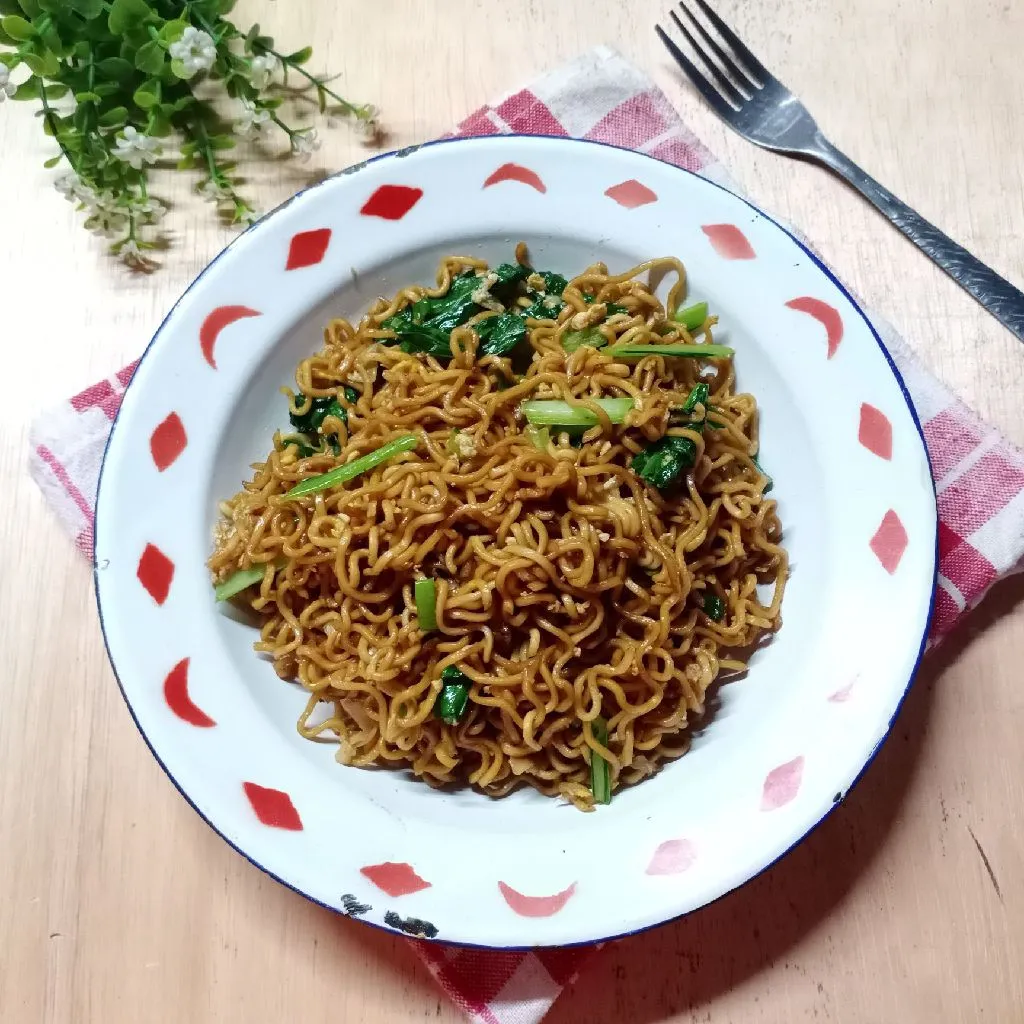 Mie Goreng Bumbu Kemiri