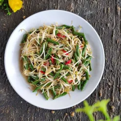 Tumis Tauge Kacang Panjang