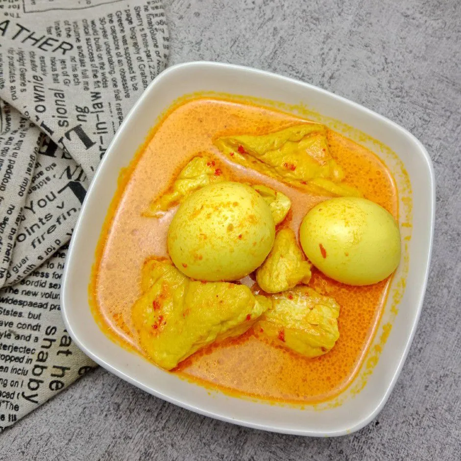 Opor Pedas Telur Tahu