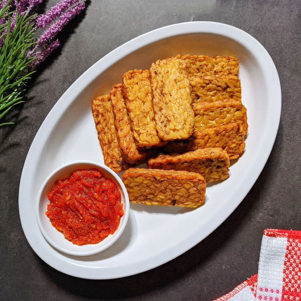 Tempe Goreng Bumbu Kuning