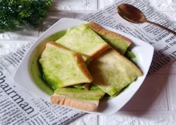 Wedang Roti Pandan
