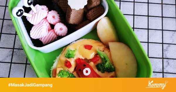 Resep Bento Roti Oktopus Sederhana Rumahan di Yummy App