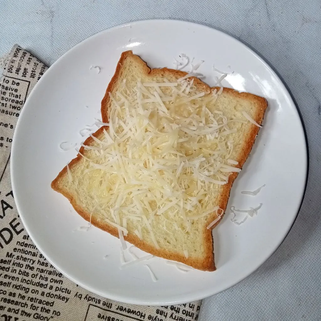 Roti Tawar Kukus Keju