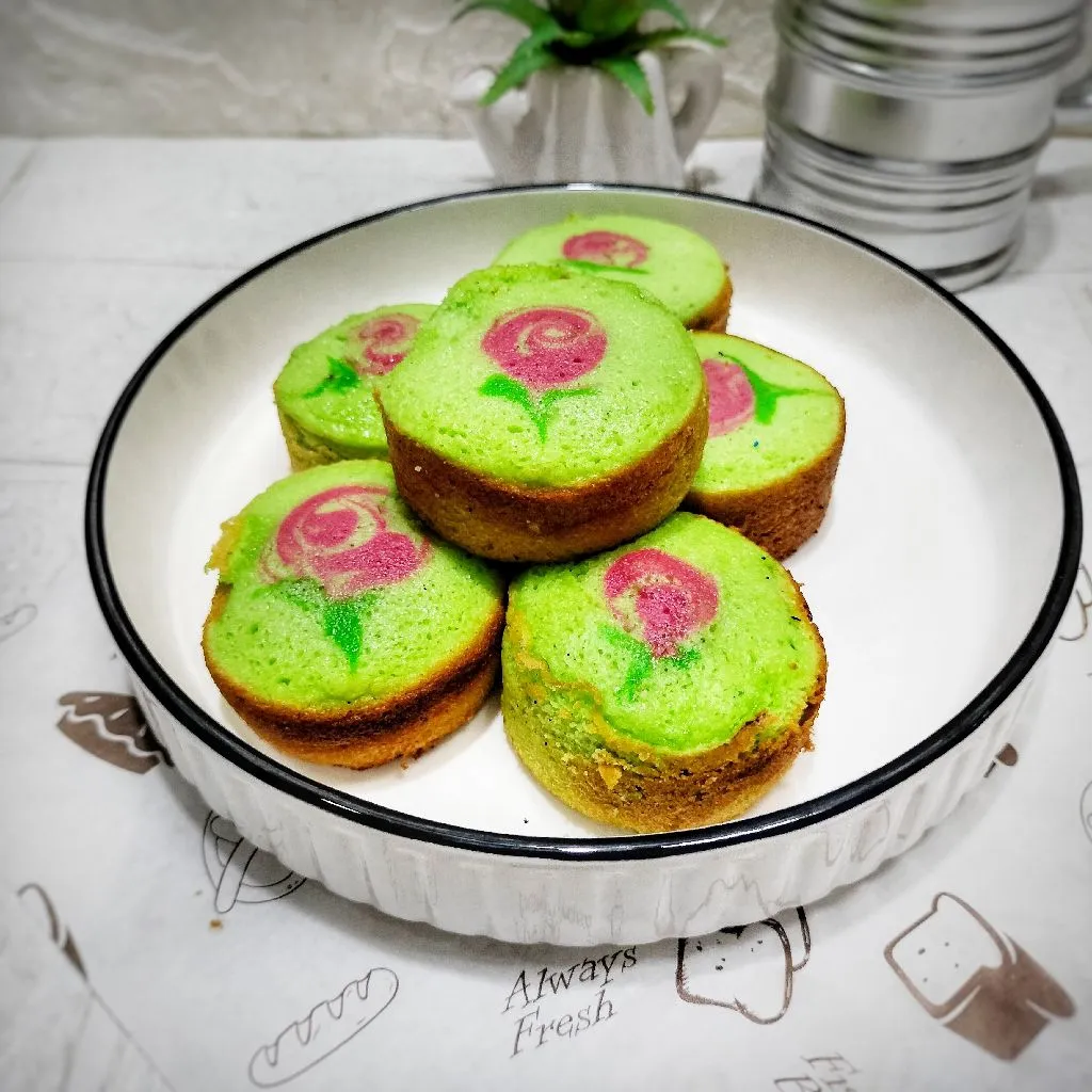 Bolu Panggang Mini Pandan