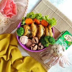 Ide Bekal : Kimbab Abon Goreng