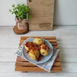 Telor Balado Ebi Gurih