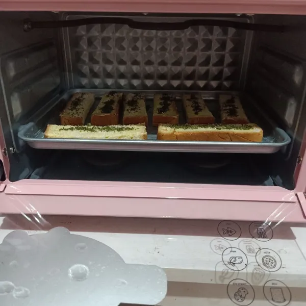 Oven sampai kering.