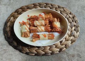 Sosis Pangsit Goreng