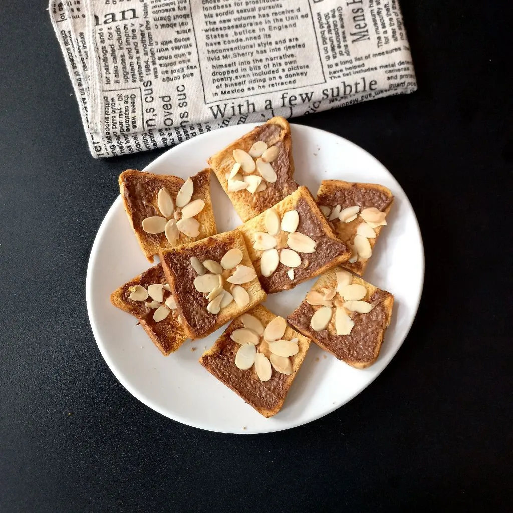 Bagelen Roti Kacang Cokelat Almond