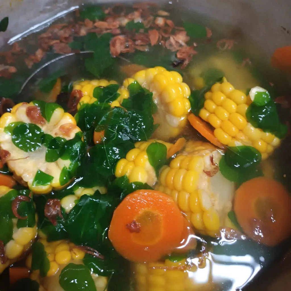 Sayur Bening Jagung Manis