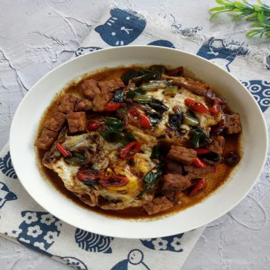 Ceplok Tempe Lada Hitam
