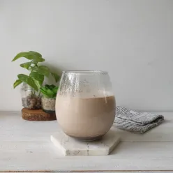 Wedang Kayu Manis Pandan Creamy
