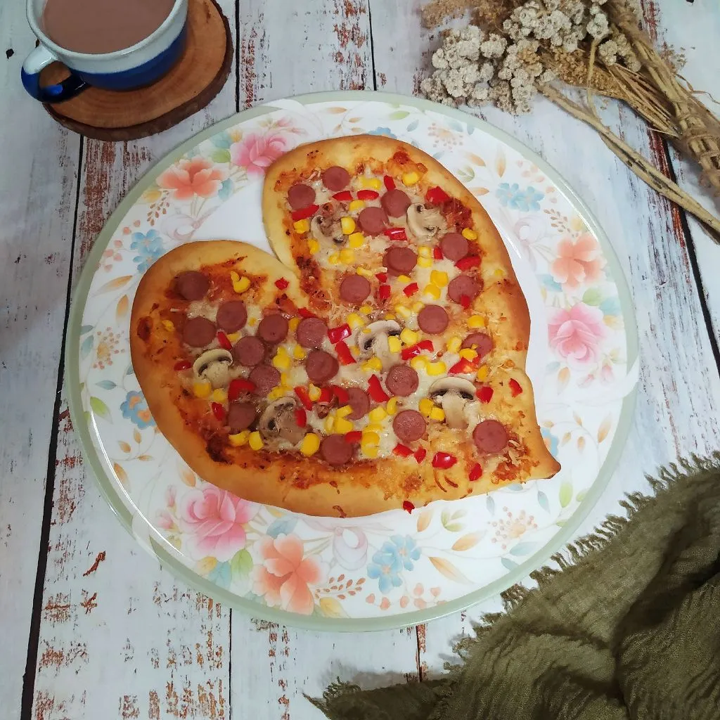 Pizza Heart #YummyXtraPoint