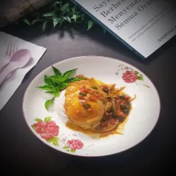 Telur Kecap Pedas