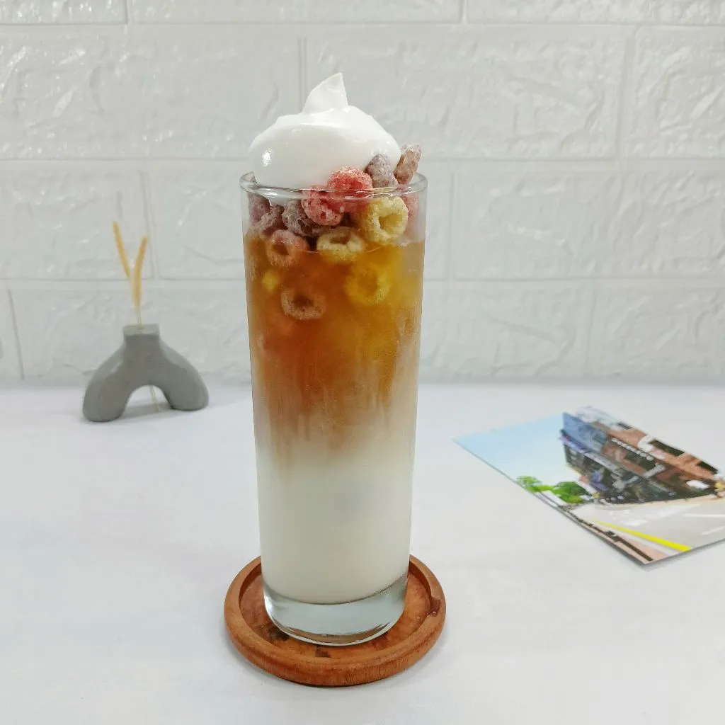 Froot Loops Cold Brew Latte