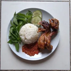 Sego Sambal Kepala Ayam