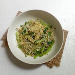 Tumis Caisim Cah Kecambah
