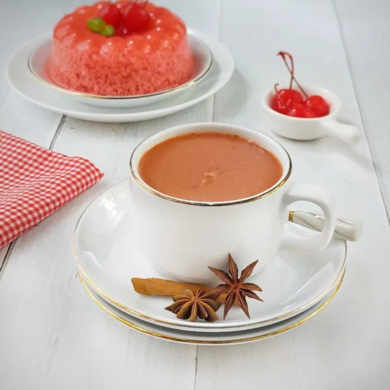 Wedang Uwuh Valentine Milk Tea #YummyXtraPoint