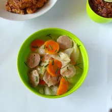 Angkat dan sajikan.