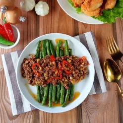 Baby Buncis Szechuan