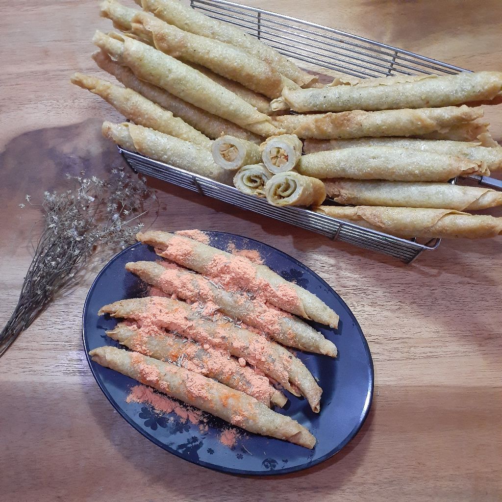 Sotong ala tahu bulat dalam kemasan plastik