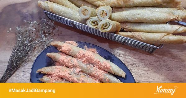 Sotong ala tahu bulat dalam kemasan plastik
