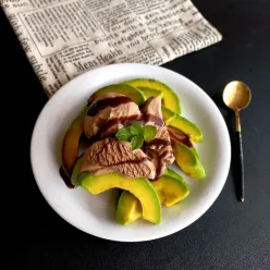Alpukat Es Krim Cokelat