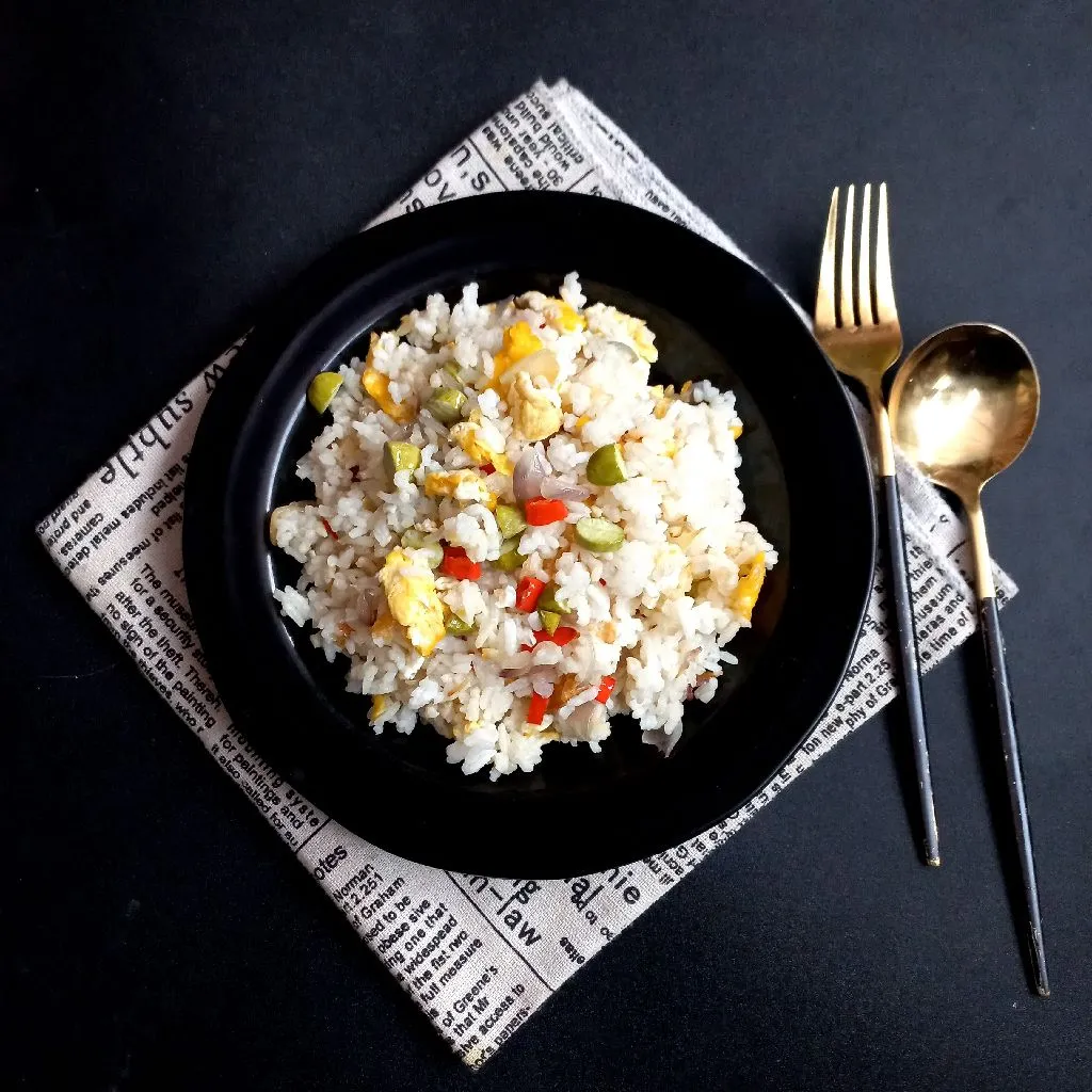 Nasi Goreng Petai Telur