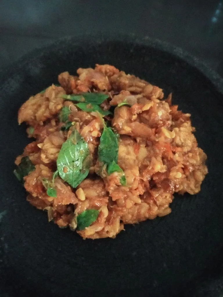 Sambal Tempe Kemangi Praktis