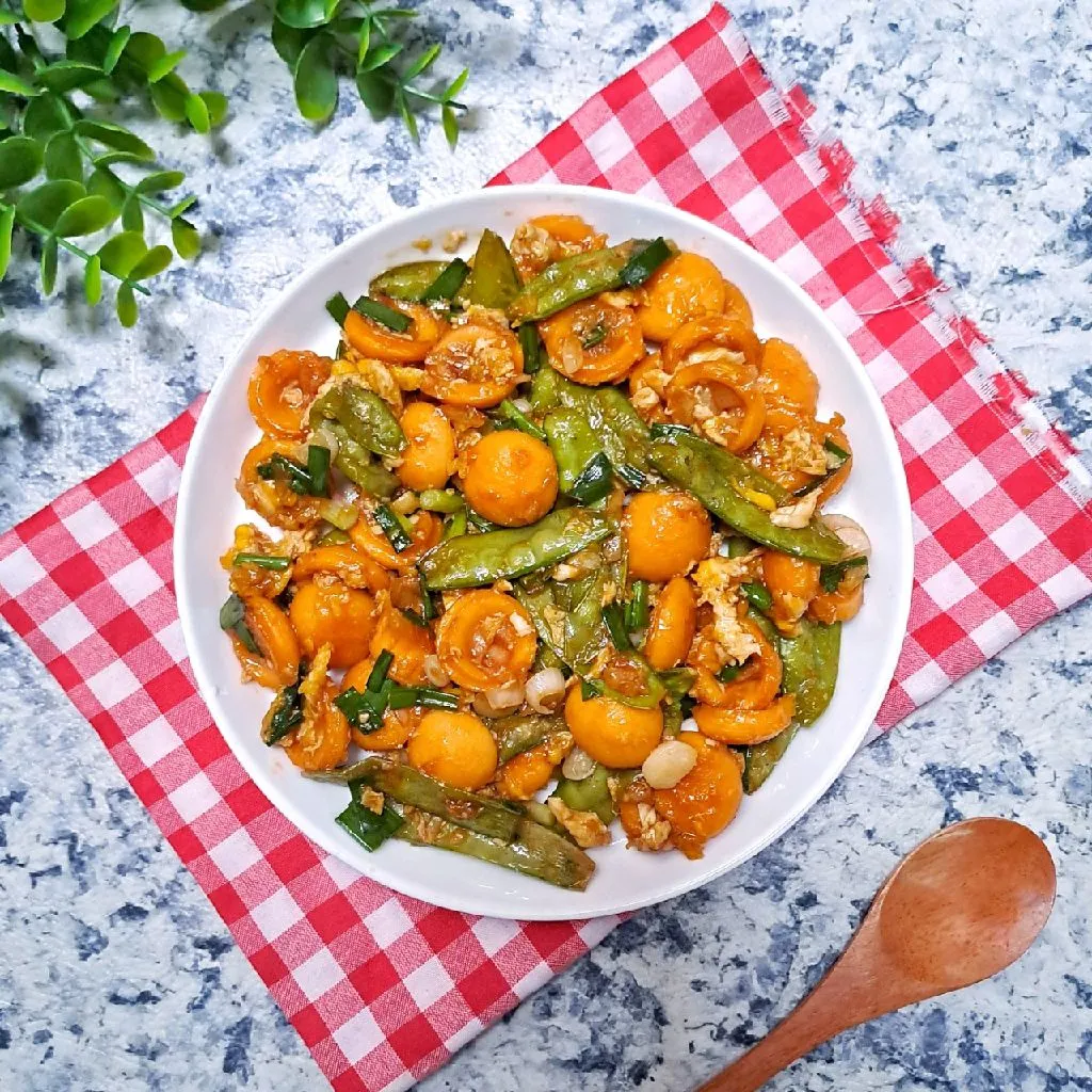 Tumis Sosis Telur Kapri