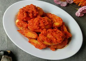 Telur Kentang Balado