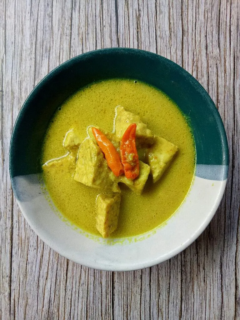 Gulai Kuning Tahu Tempe