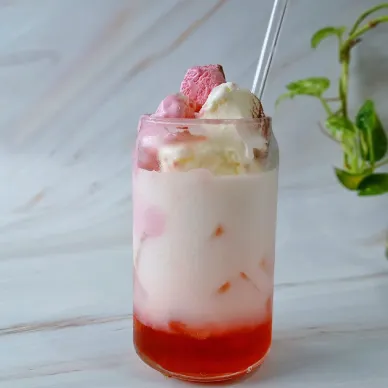 Raspberry Milk Float